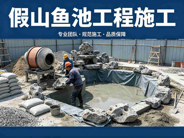假山鱼池工程需要多长时间?施工会不会破坏原有庭院?